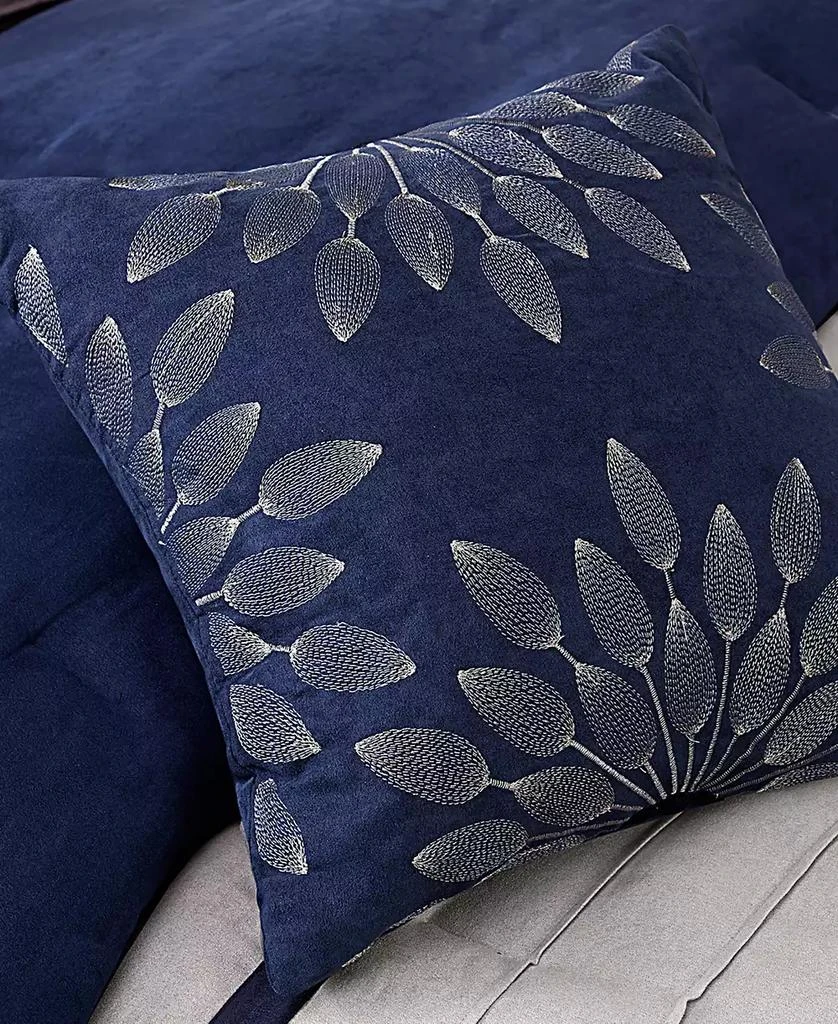Madison Park Palmer Faux-Suede 7-Pc. Comforter Set, California 3