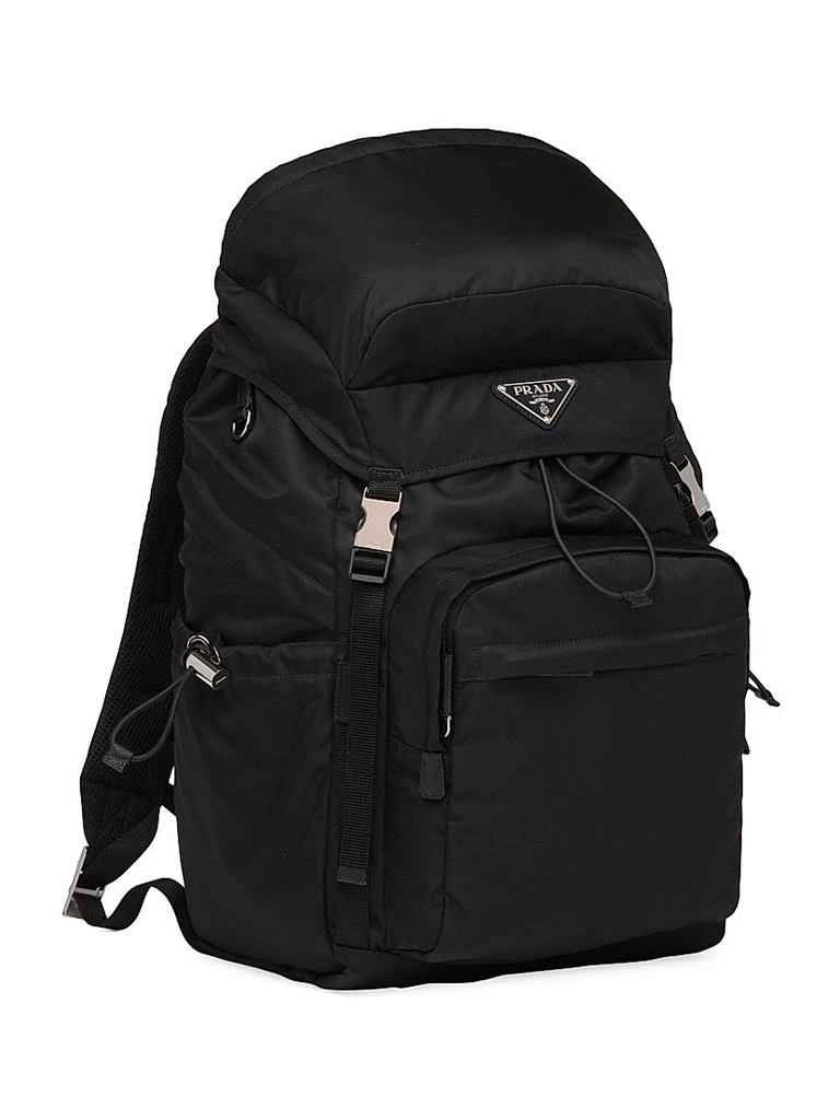 Prada Re-Nylon and Saffiano Leather Backpack 3