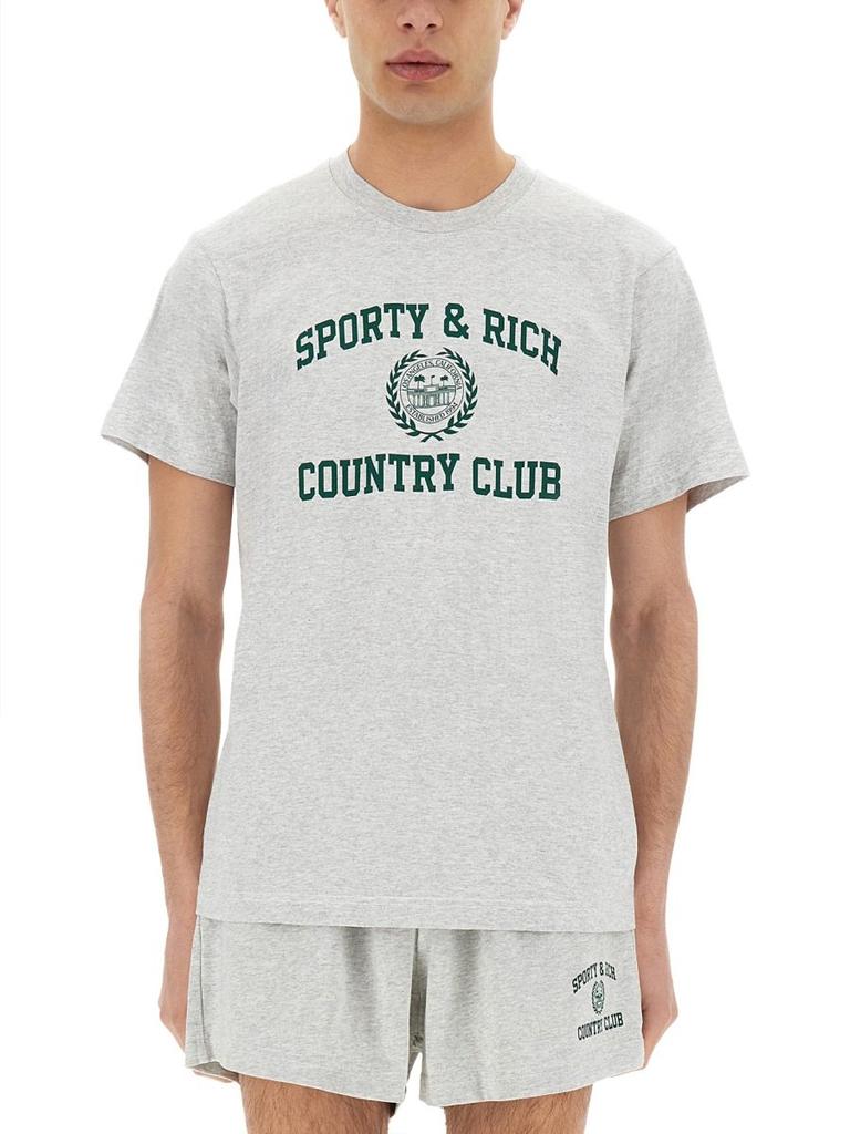 ★Sporty & Rich★ Team USA Short Sleeve T-Shirt White TS883W Sporty & Rich Sporty & Rich Team USA T-Shirt Small - T