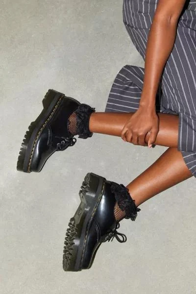 Dr. Martens Dr. Martens Women's 1461 Quad Squared Platform Shoe 1