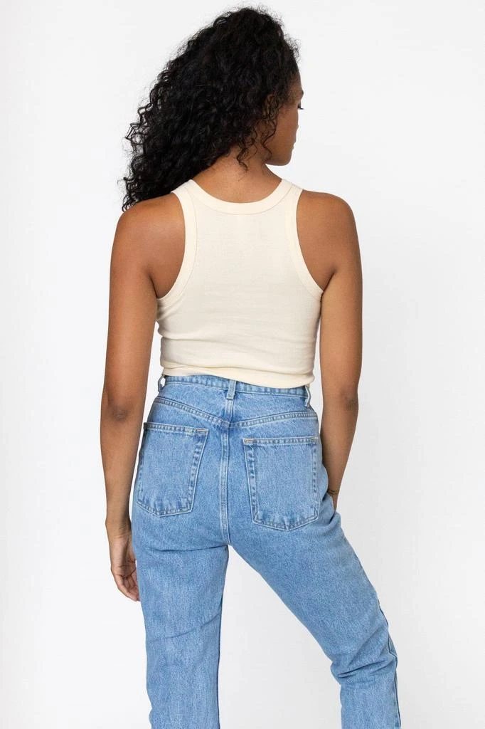 Los Angeles Apparel 4328 - Sporty Baby Rib Crop Tank 20