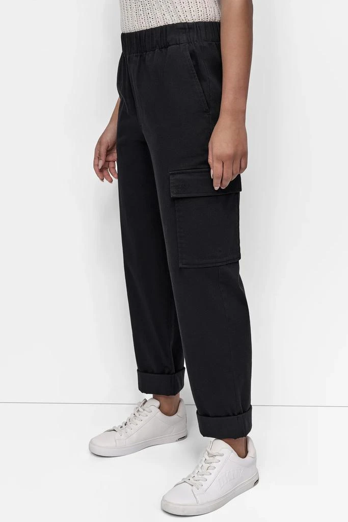 DKNY HIGH-RISE PULL-ON CARGO JOGGER 3