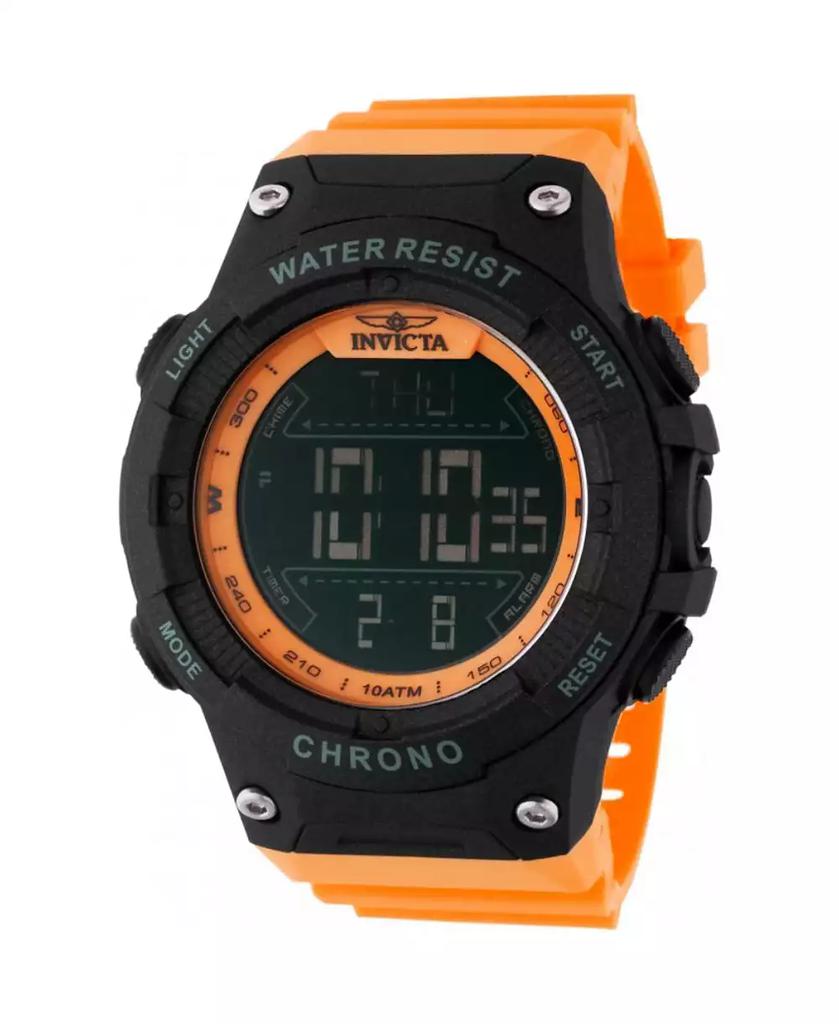 Invicta Men's 48050 Invicta Racing Digital GMT/Alarm Black Dial Watch