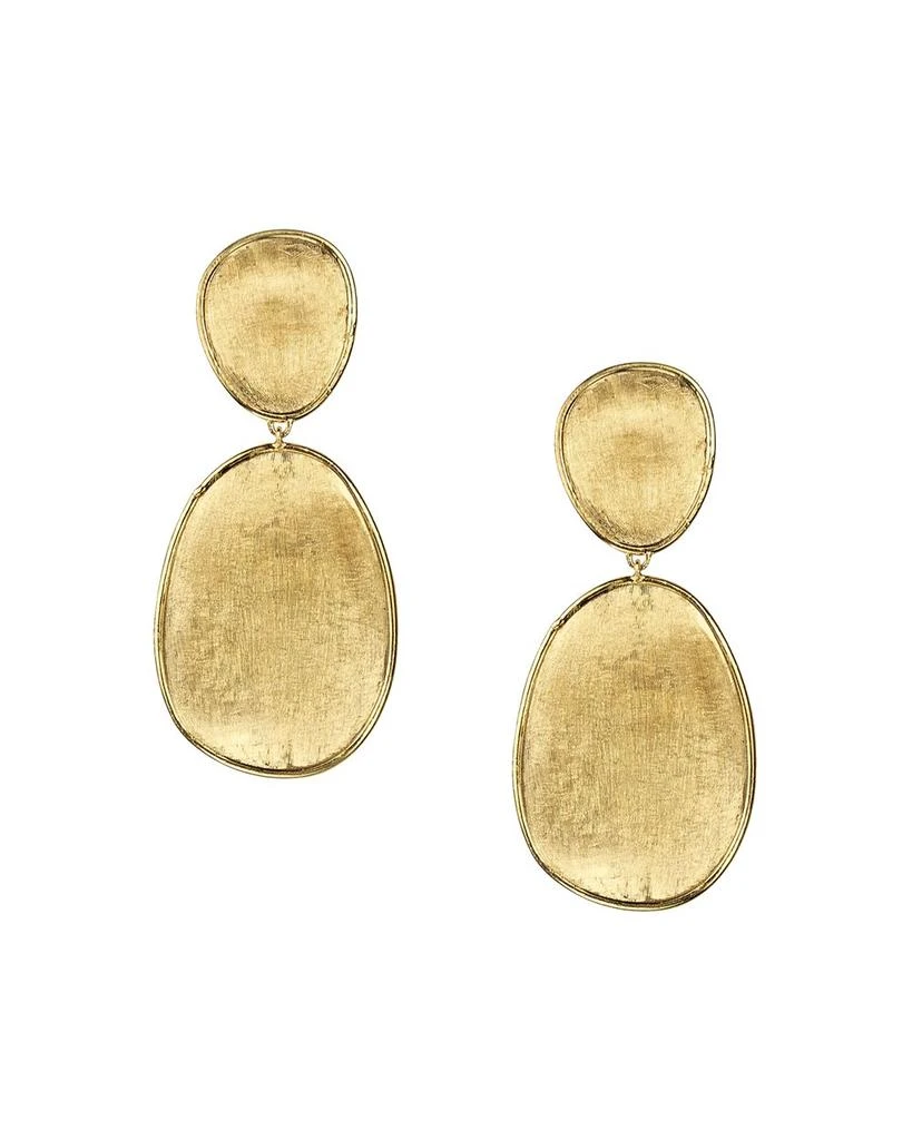 Marco Bicego 18K Yellow Gold Lunaria Two Tiered Drop Earrings 1
