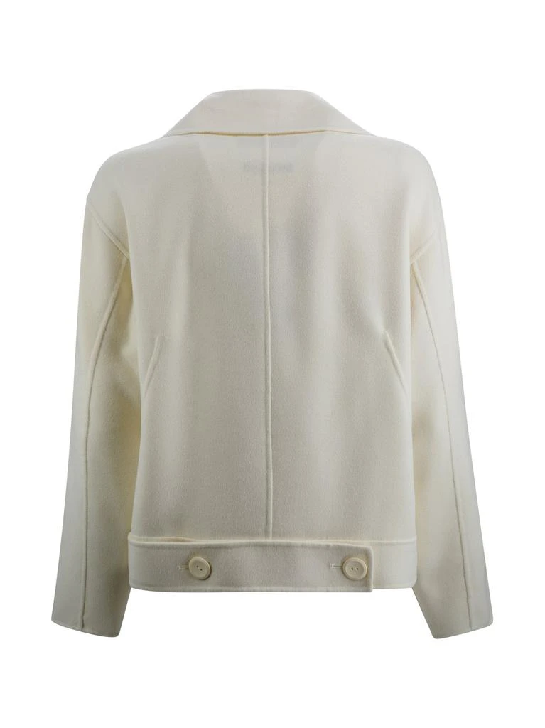 Max Mara Max Mara Studio Double-Breasted Long-Sleeved Coat 2