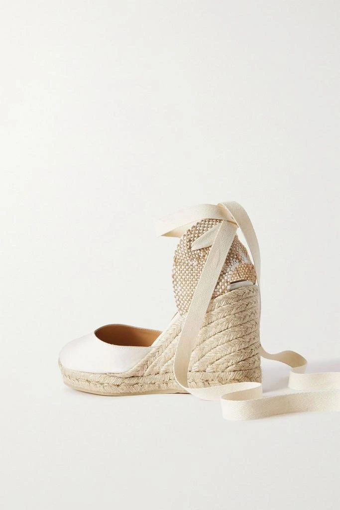 CASTAÑER Carina 80 canvas wedge espadrilles 3