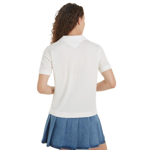 Tommy Hilfiger Lyocell and cotton polo shirt