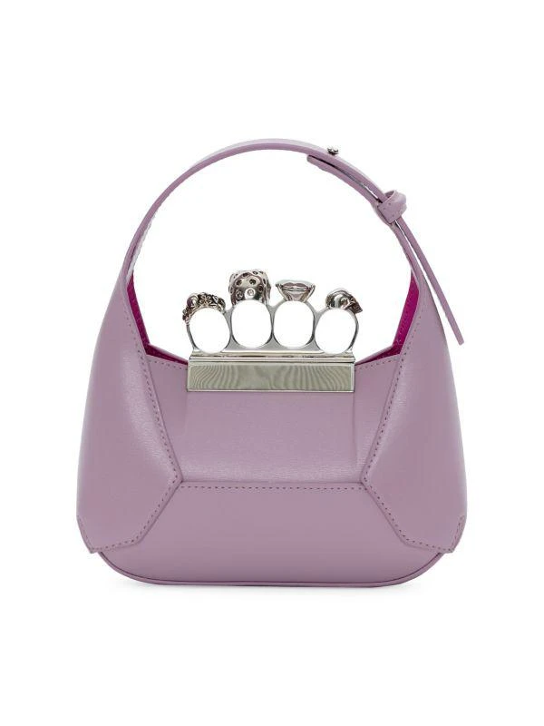 McQueen The Mini Jewelled Hobo Bag 4