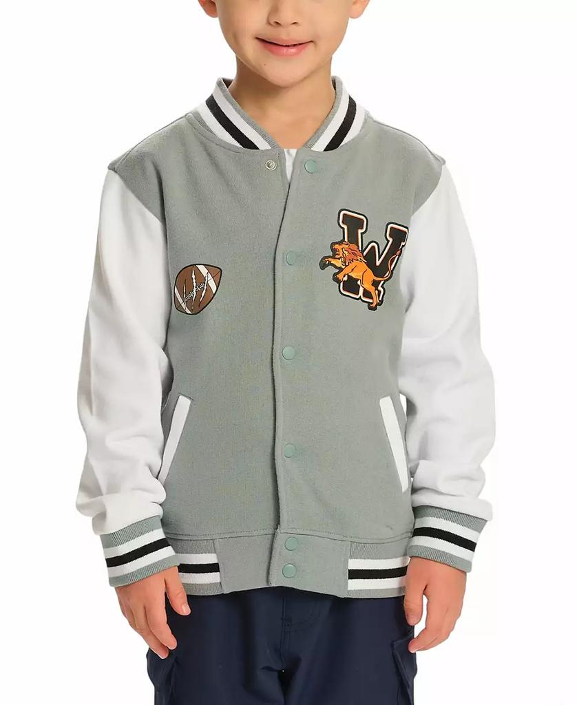Sovereign Code Toddler Boys Blocked Varsity Jacket