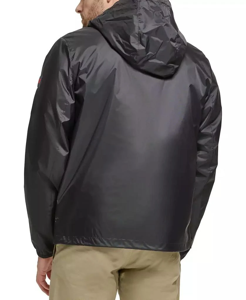 Tommy Hilfiger Men's Stretch Hooded Zip-Front Rain Jacket 2