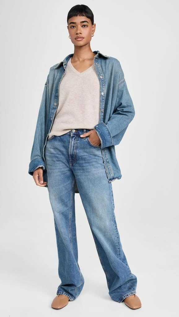 White + Warren Cashmere Core V Neck Pullover 4