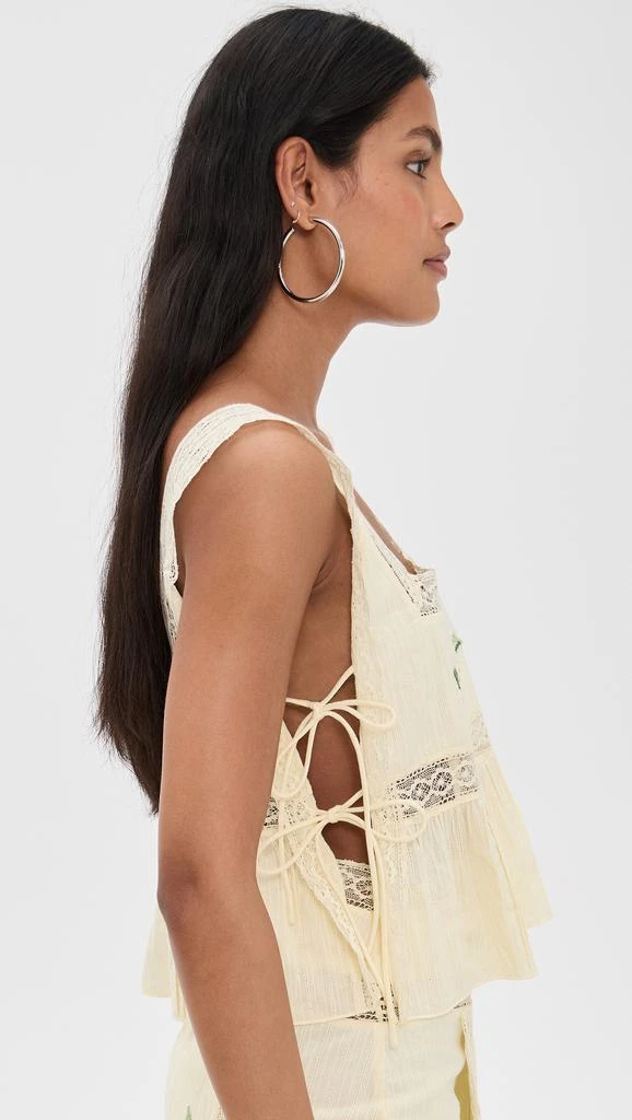 For Love & Lemons Jolene Embroidered Top 3