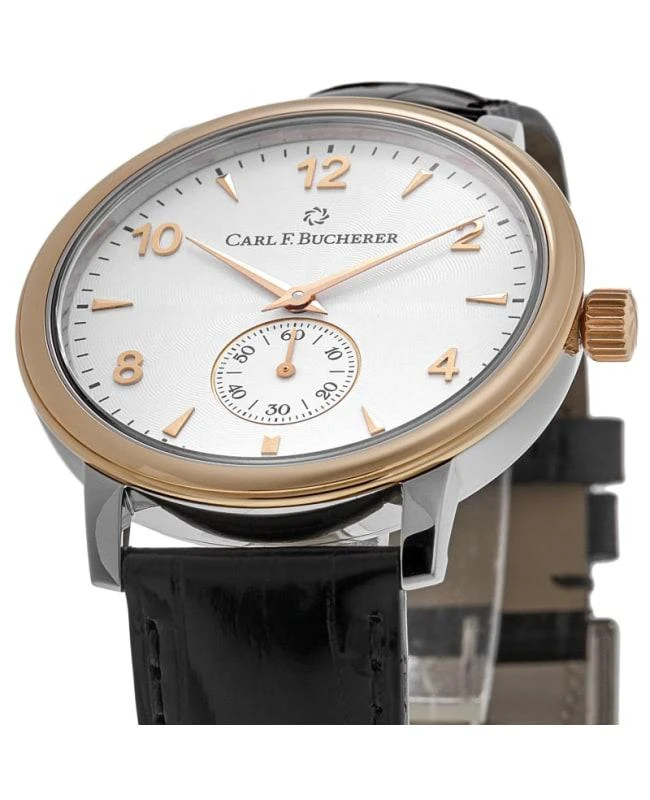 Carl F. Bucherer Carl F. Bucherer Adamavi Hand Wind Silver Dial Alligator Leather Strap Men's Watch 00.10316.07.26.01 2