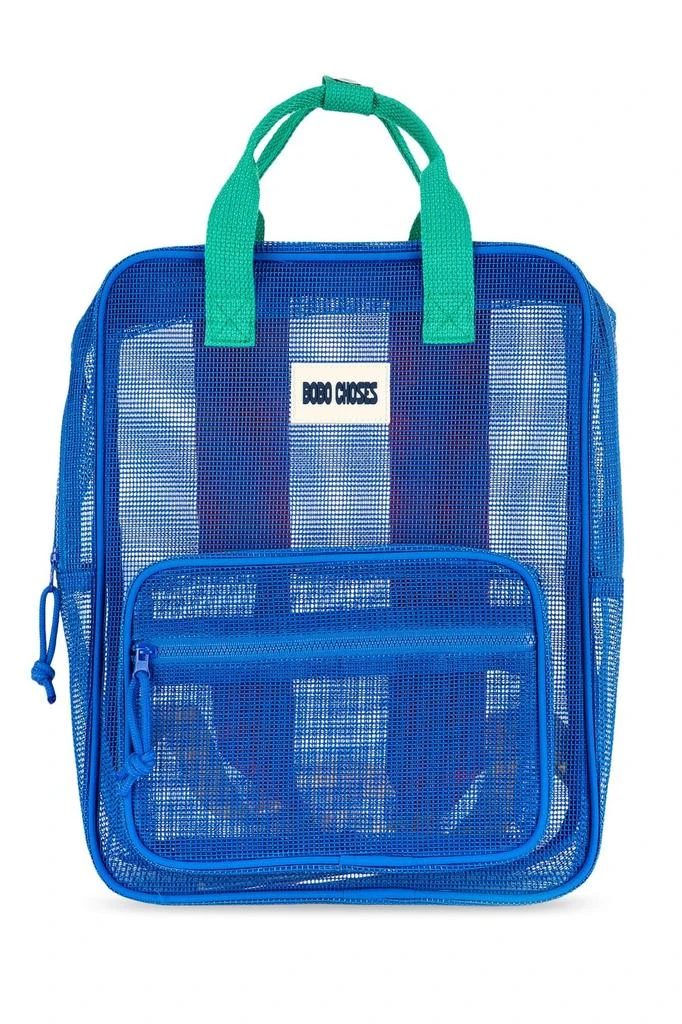 BOBO CHOSES Bobo Choses Mesh Logo Patch Backpack