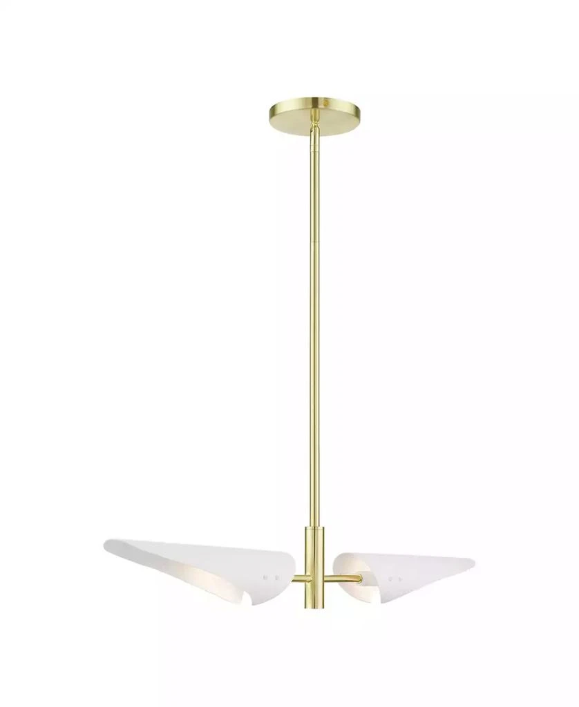 Livex Capistrano 2 Lights Linear Chandelier 4