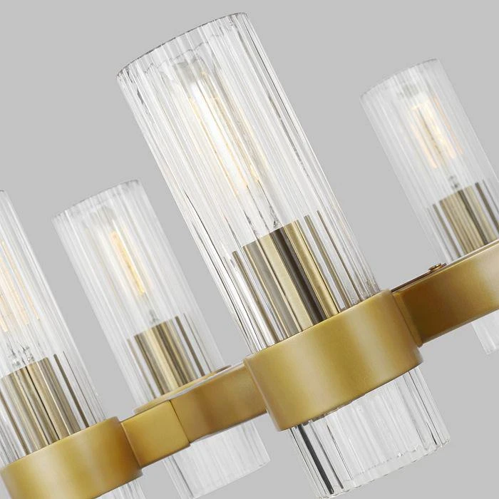 C&M by Chapman and Myers Chapman & Myers Geneva 8 Light Chandelier 3