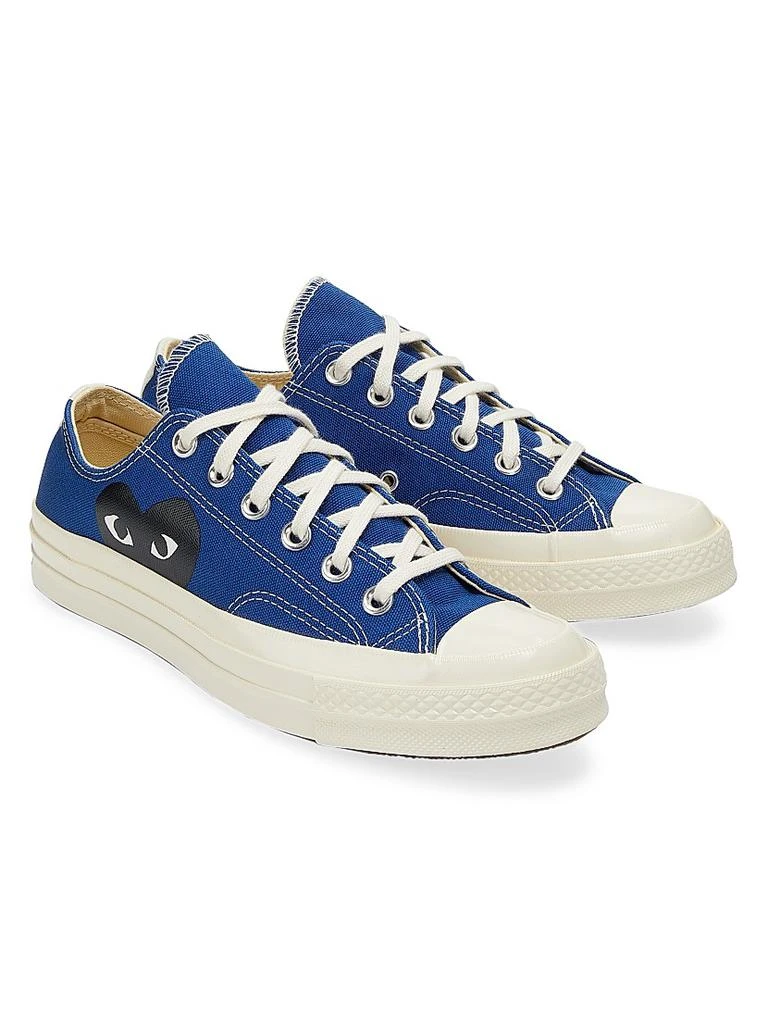 Comme des Garcons CdG PLAY x Converse Women's Chuck Taylor All Star Peek-A-Boo Low-Top Sneakers 2