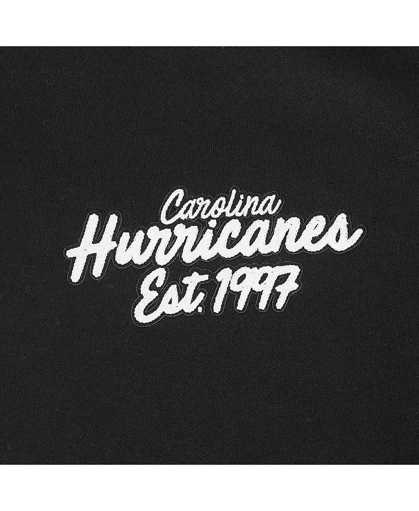 Pro Standard Men
s Black Carolina Hurricanes Paint the City Pullover Hoodie 3
