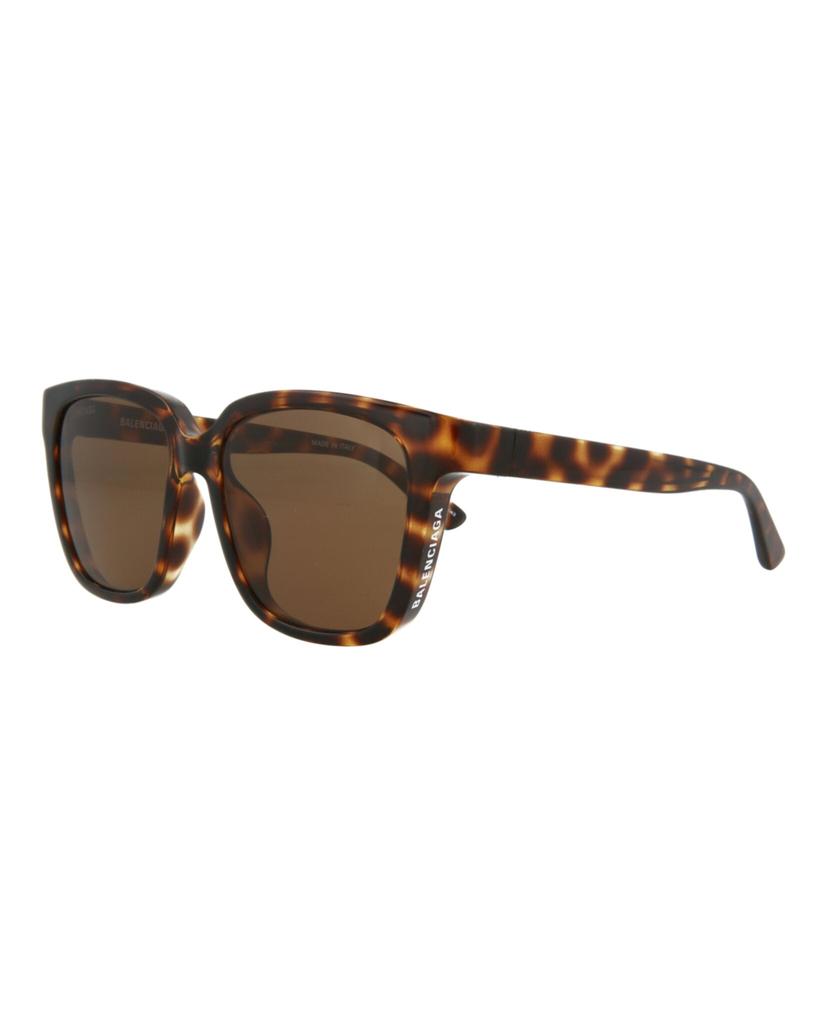 Balenciaga Square-Frame Bio Injection Rilsan Sunglasses