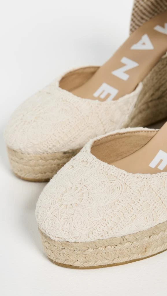 Manebi Wedge Crochet Espadrilles 5