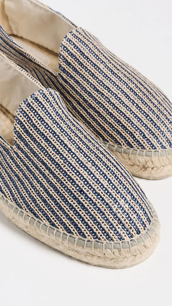 Manebi Raffia Stripe Classic Espadrilles 4