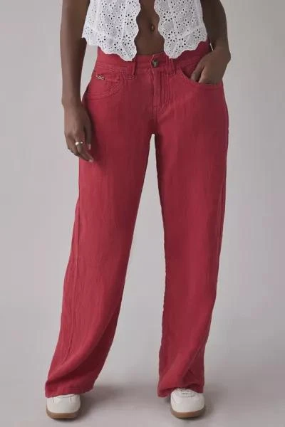 BDG BDG Kayla Low-Rise Linen Pant 4