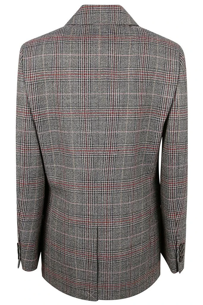 Prada Prada Single-Breasted Houndstooth Blazer 2
