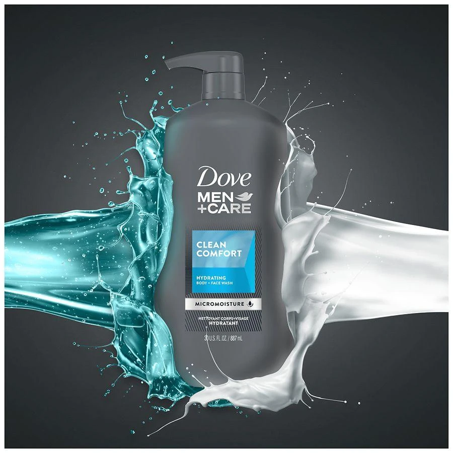 Dove Men+Care Body Wash and Face Wash Clean Comfort 5