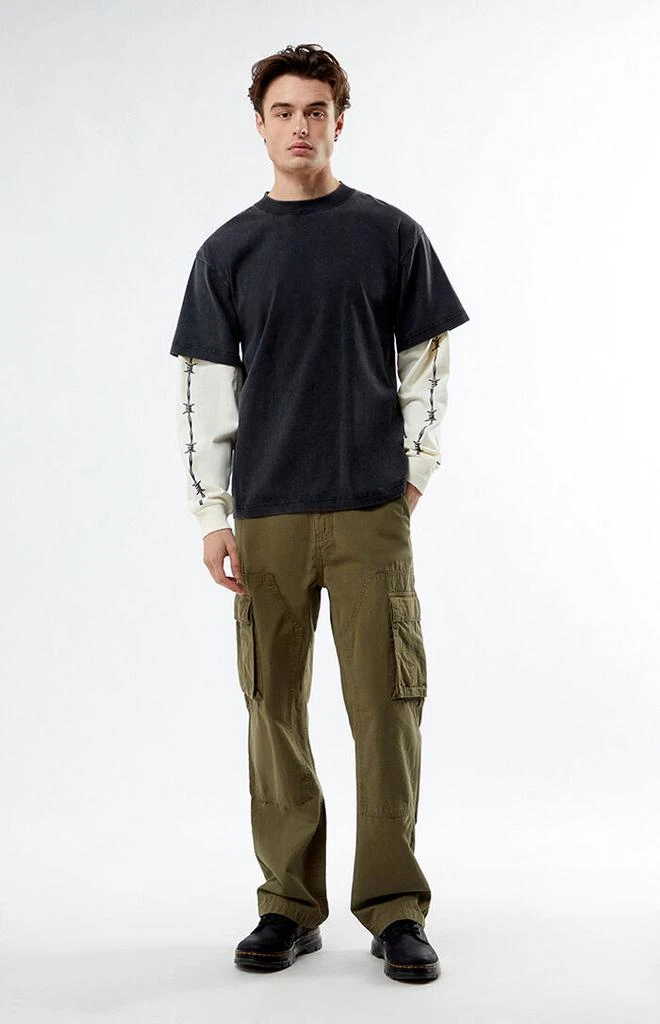PacSun Beyond The Door Layered Long Sleeve T-Shirt 4