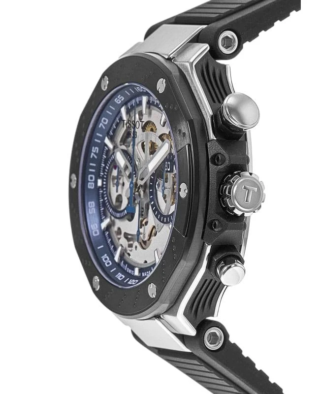 Tissot Tissot T-Race MotoGP Limited Edition Chronograph Skeleton Dial Silicone Strap Men's Watch T141.462.27.041.00 3