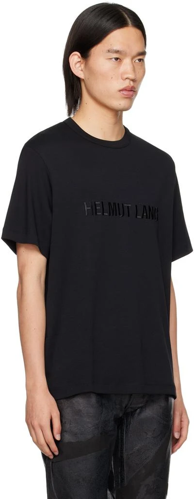 Helmut Lang Black Embroidered T-Shirt 2