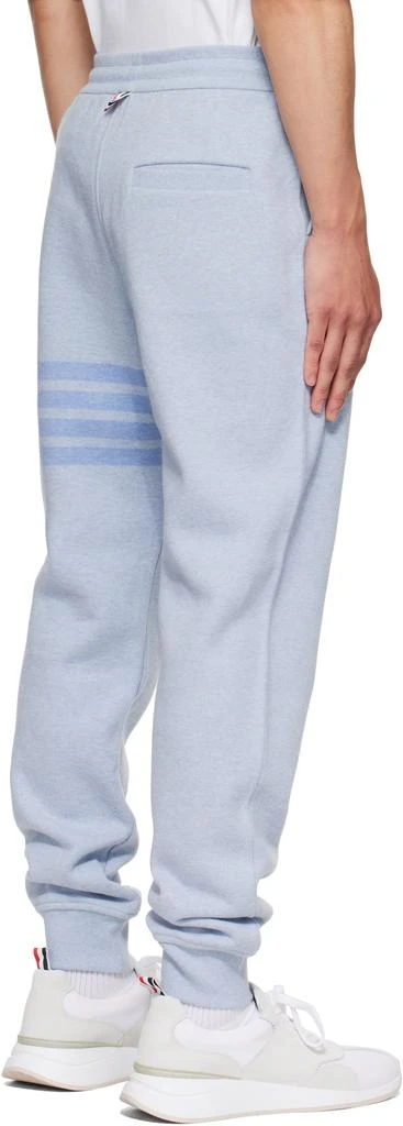 Thom Browne Blue Classic Loopback 4-Bar Sweatpants 3