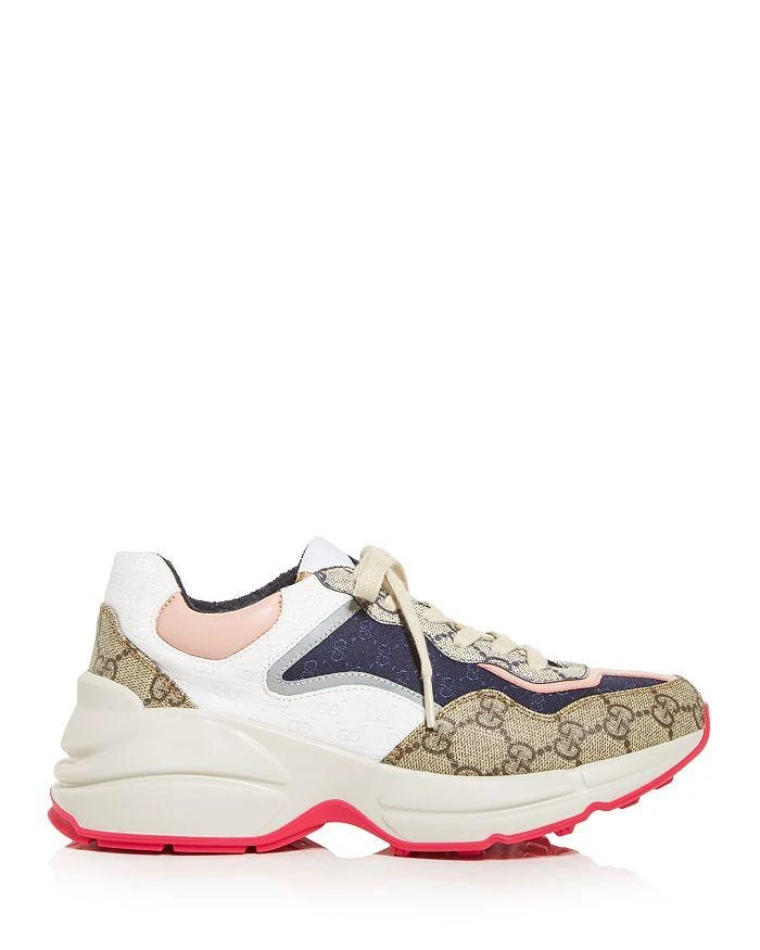 Gucci Women's GG Rhyton Low Top Sneakers 3