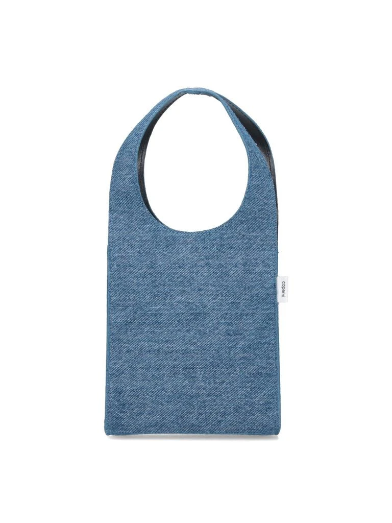 COPERNI Coperni Zip-Up Denim Shoulder Bag 1