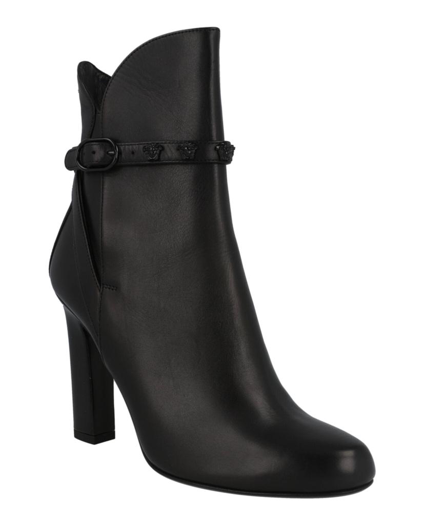 Versace Medusa Leather Booties