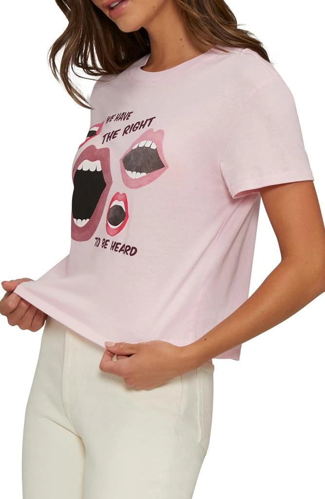 Wildfox Have the Right Jaime Graphic T-Shirt 5