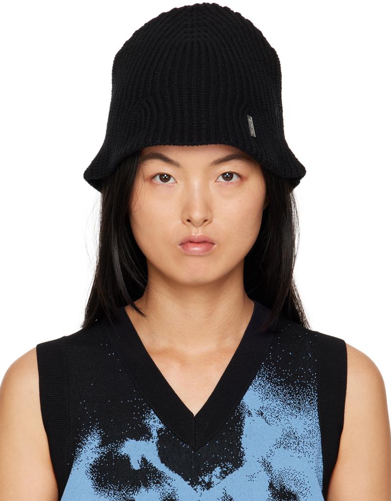 帽子 Alo Denim Knit Cloche Denim Knit Cloche - Celestial Blue/Dark Celestial Blue | ALO