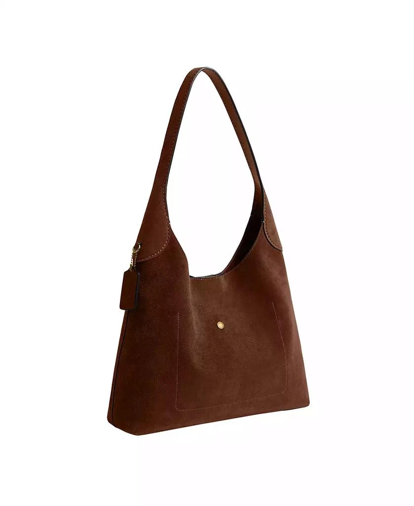Coach Brooklyn Large Suede Shoulder Bag 34 3