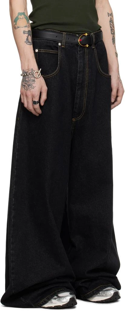 LU'U DAN Black Double XL Jeans 2