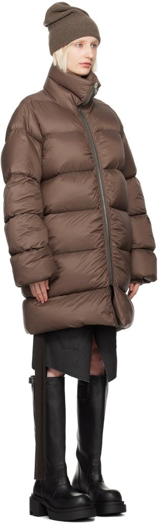 Shop Brown Turtle Down Coat on Sale at BeyondStyle – Get 70% Off