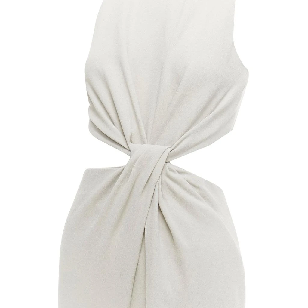 Halston Heritage Halston Heritage cut out drape waist asymmetric cropped jumpsuit 2