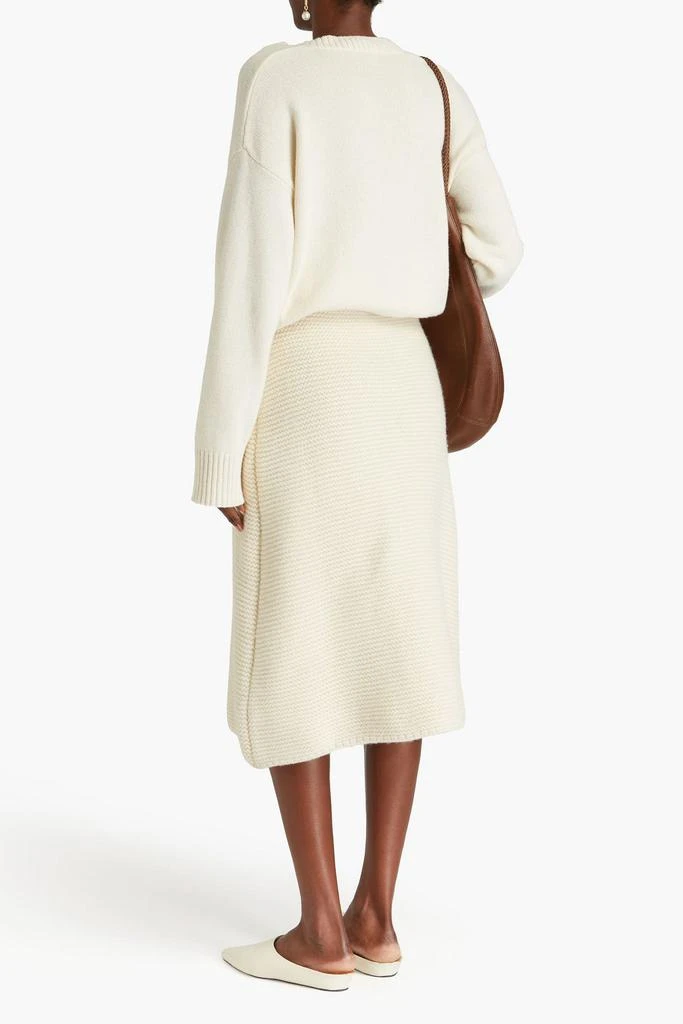 Le 17 Septembre Ribbed wool midi skirt 3
