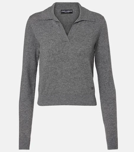 Dolce 
Gabbana Cashmere polo sweater 1