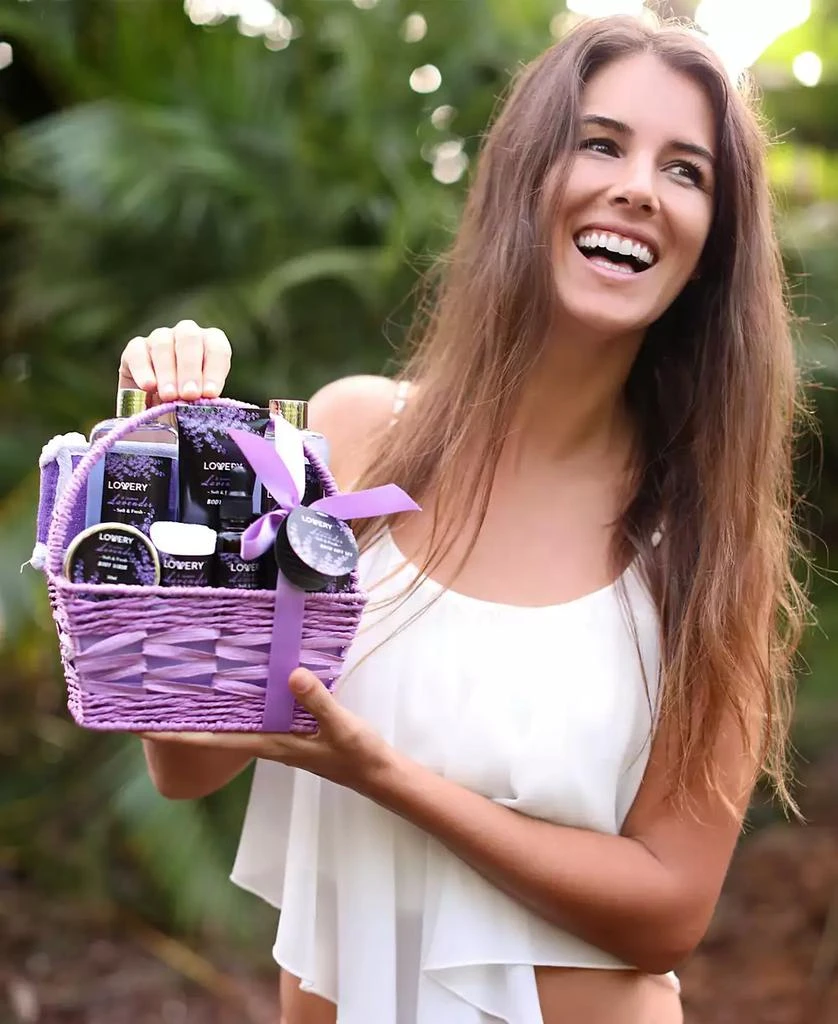 Lovery Lavender and Jasmine Body Care 10 Piece Gift Set 5
