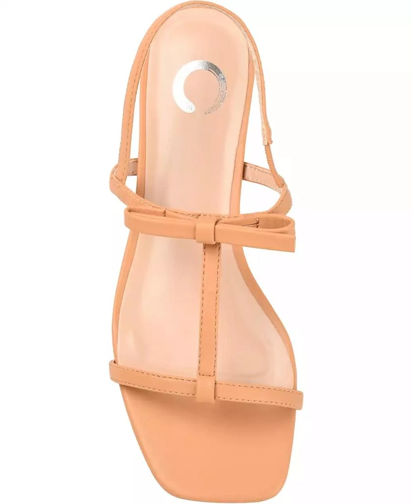 Journee Collection Women's Zaidda T Strap Flat Sandals 4