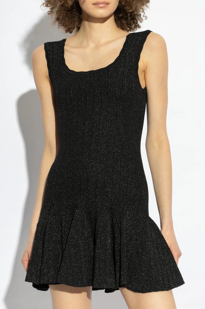 LOVESHACKFANCY LoveShackFancy Flared Knit Mini Dress 3