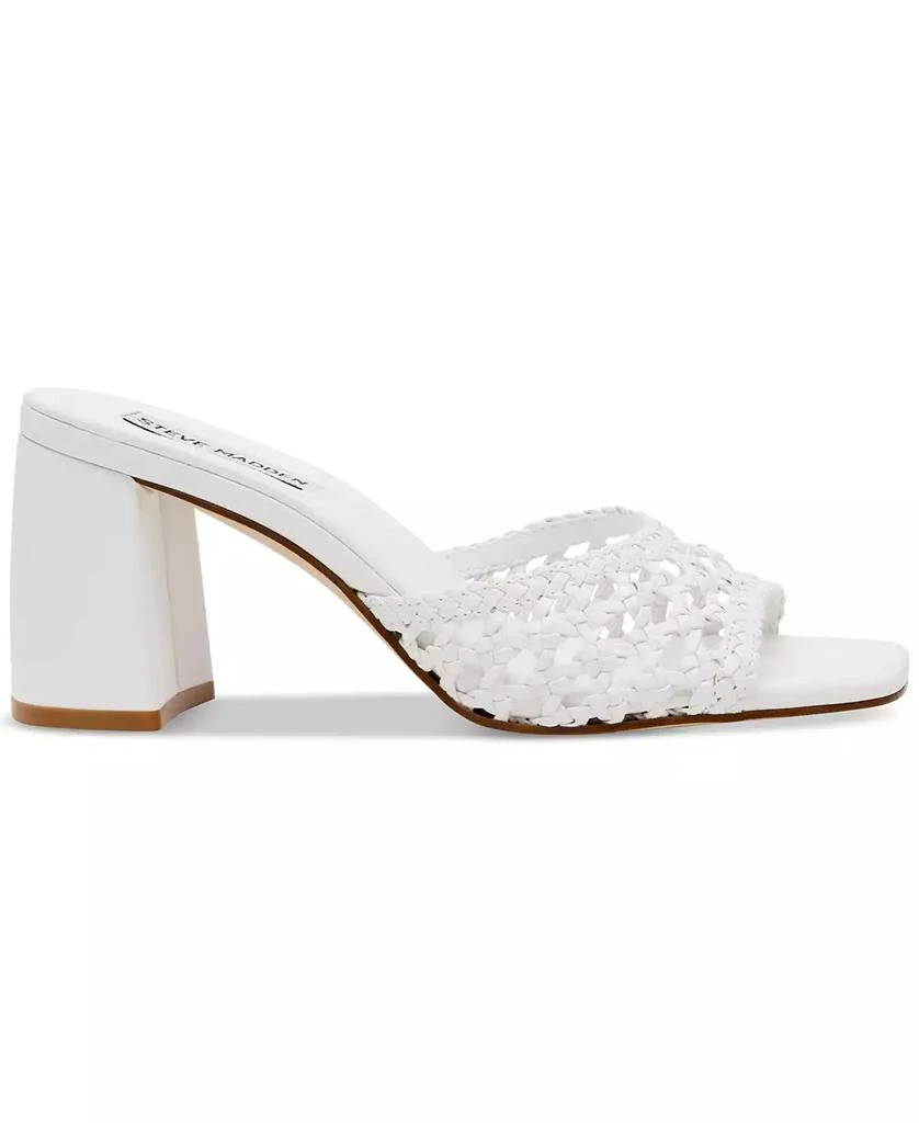 Steve Madden Women's Mania Woven Block-Heel Sandals 2