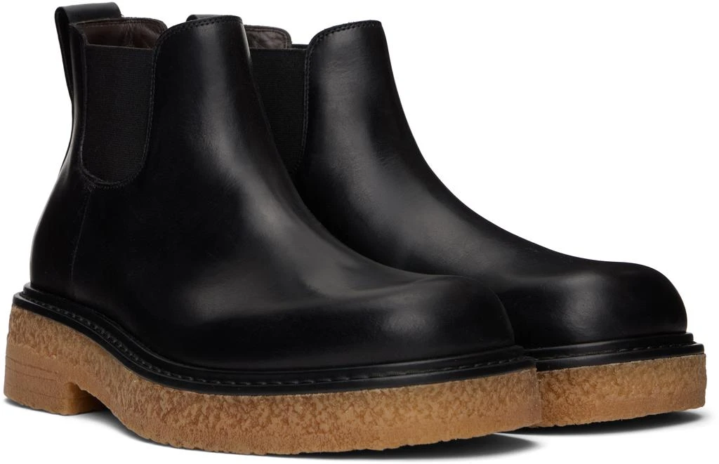 Bottega Veneta Black Haddock Chelsea Boots 4