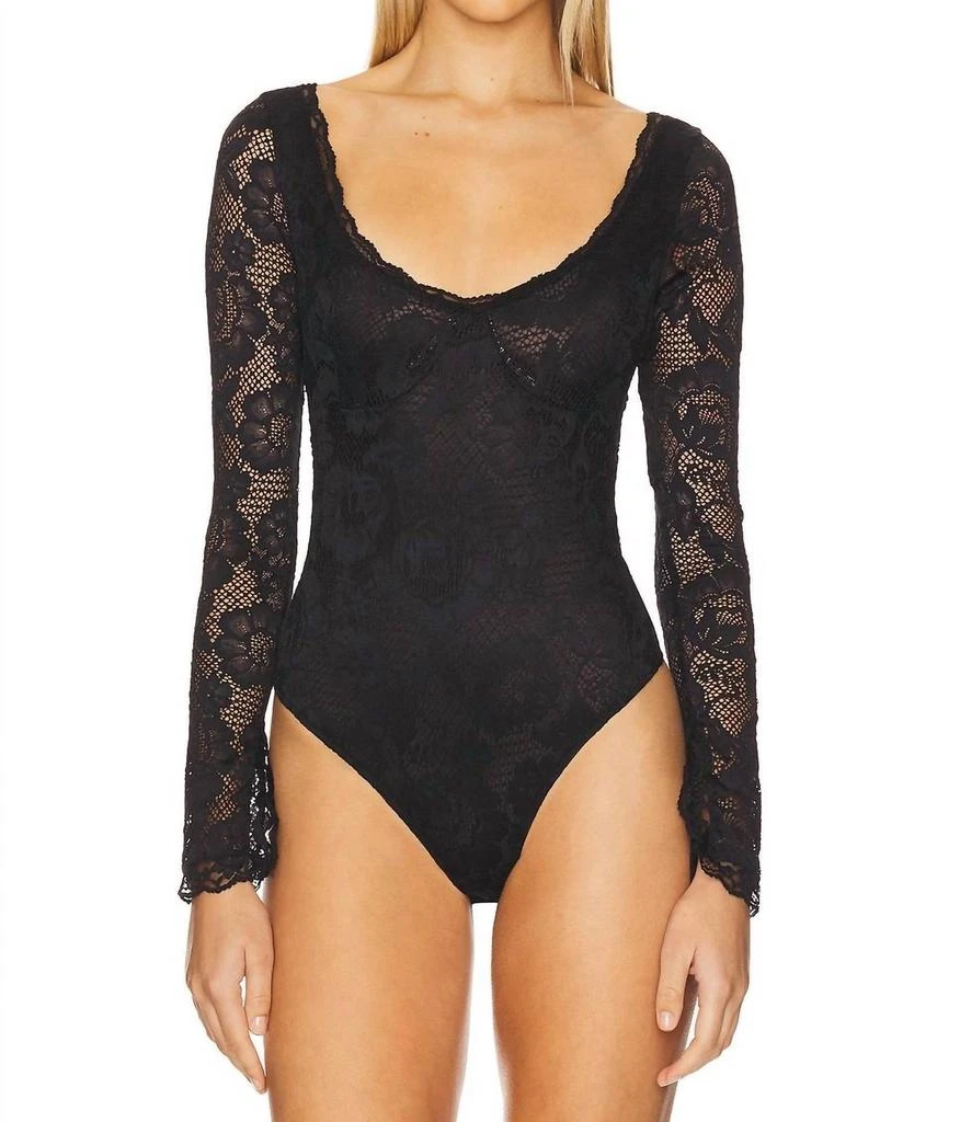 Free People Free People - Perfectly Fine Long Sleeve Bodysuit 4