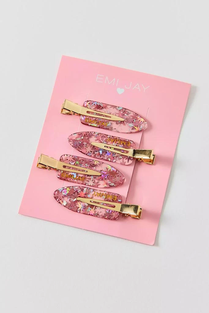 Emi Jay Emi Jay Popstar Creaseless Hair Clips Set 2